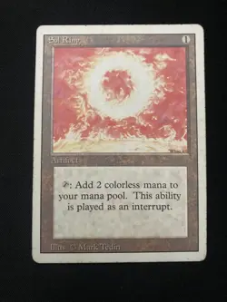 Sol Ring Revised Edition MTG - Image 1
