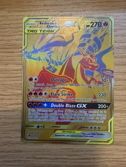 Tag Team GX Pokemon Lot Of 2 Reshiram Charizard LP Moltres Zapdos Articuno NM - Image 2