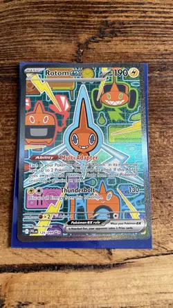 Rotom Ex 126/094 Special Illustration Rare Phantasmal Flames PFL EN Pokemon TCG - Image 1
