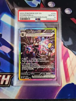 2024 POKEMON SSP EN-SURGING SPARKS SIR HYDREIGON EX PSA 10 240/191 - Image 1
