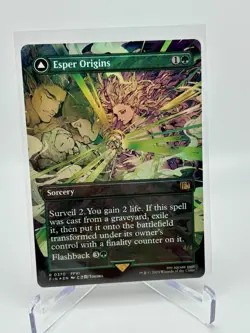 Esper Origins x Summon: Esper Maduin Foil - Borderless Foil - FF MTG NM!!! - Image 1