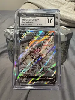 CGC 10 Origin Forme Palkia V Alt Art 071/067 SR Space Juggler Japanese Pokemon - Image 1