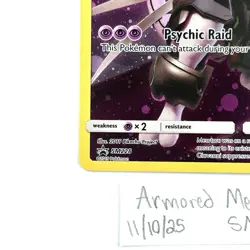 Armored Mewtwo SM228 Holo Pokemon TCG Blackstar Promo - Image 3