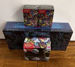Pokemon Phantasmal Flames Pokemon Center ETB x2, Booster Box & Booster Bundle x2 - Image 1