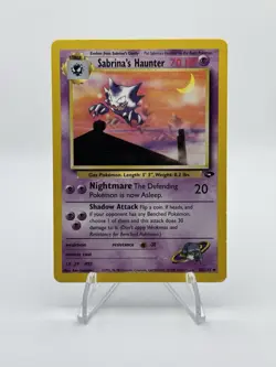 Sabrina's Haunter 55/132 Gym Challenge Regular Pokemon WoTC Rare - Image 1