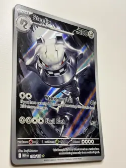 Steelix 150/132 Mega Evolution Illustration Rare Pokemon TCG NM - Image 2