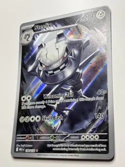 Steelix 150/132 Mega Evolution Illustration Rare Pokemon TCG NM - Image 3