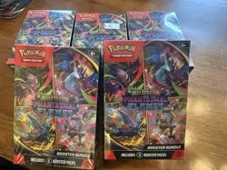 Pokemon Mega Evolution Phantasmal Flames Booster Bundle IN HAND - Lot Of 5 - Image 1