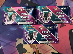 Pokemon Play - Prize Pack X 3 - Series 2 Tournament Packs - Factory Sealed - Image 1