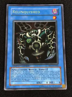 Yugioh Relinquished MC1-EN003 Secret (MP) - Image 1