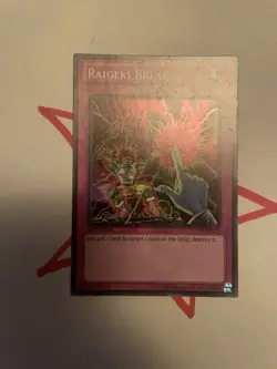 Raigeki Break LCYW-EN286 Legendary Collection 3: Yugi's World 1st Edition LP - Image 1