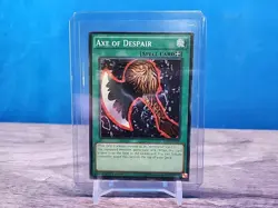 Axe of Despair - YS14-EN026 - Common - 1st Edition x1 - Lightly Played - Image 1