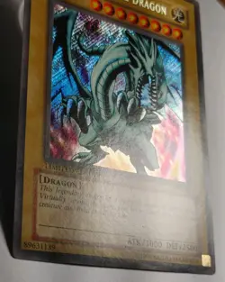 Yu-Gi-Oh! Blue-Eyes White Dragon Secret Rare BPT-003 Limited Edition NM - Image 2