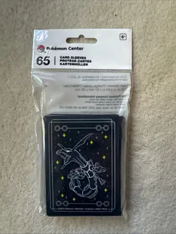 Pokemon Center: Rayquaza Among The Stars Card Sleeves (65 Sleeves) Sealed - Image 1