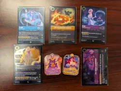 Promo 5 cards | Whispers in the Well (Set 10) | Lorcana | Perfect Condition - Image 1