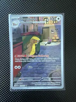 GUMSHOOS 153/132 Mega Evolution NM - Holo Illustration Rare - Pokemon TCG Card - Image 1