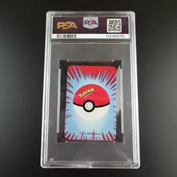 PSA 10 Dragonite Queen of Hearts Graded Pokemon Mini Bicycle Card - Image 3