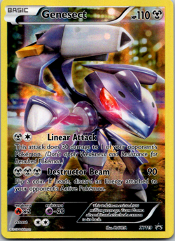 Genesect XY119 Black Star Promo Holo Foil Full Art Pokemon TCG Card NM - Image 1
