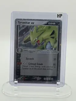 Pokemon Card Tyranitar ex 17/17 POP Series 1 Promo - Image 1