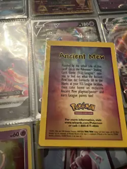 Pokemon TCG Ancient Mew Holo Promo Card Miscellaneous Products - Image 4
