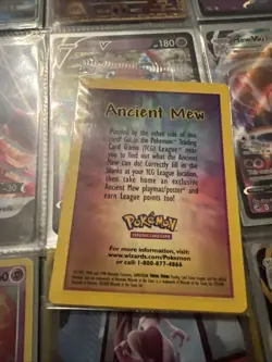 Pokemon TCG Ancient Mew Holo Promo Card Miscellaneous Products - Image 5