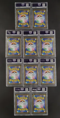 PSA 10 Yu Nagaba x pcg campaign Pikachu Eevee’s Promo Complete Set pokemon card - Image 2