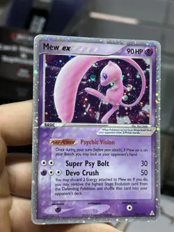 Mew ex 100/110 EX Holon Phantoms 2006 Holo Rare Pokemon Card TCG - Image 5