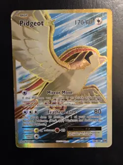 Pidgeot EX 104/108 - Pokemon Evolutions XY Full Art Ultra Rare Card DMG - Image 1