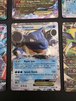 Pokemon TCG Vintage EX Black Star Promo Lot x 6 Cards Blastoise Rayquaza LP/MP - Image 2