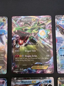 Pokemon TCG Vintage EX Black Star Promo Lot x 6 Cards Blastoise Rayquaza LP/MP - Image 3