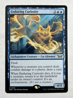 ~ 3x Enduring Curiosity ~ NM ~ Duskmourn: House of Horror ~ MTG ~ - Image 5