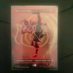 Fire Lord Zuko (Borderless Battle Pose) Avatar: The Last Airbender Foil - Image 1