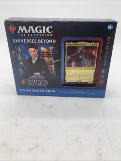Magic: The Gathering - Doctor Who Commander Deck - The Doctors Greatest Villains 195166228815 - Image 1