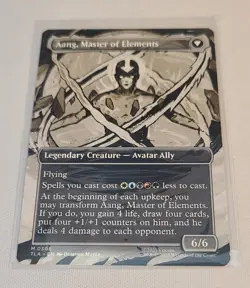 Avatar Aang (Borderless) Avatar: The Last Airbender MTG Magic Single - Image 2