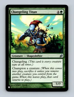 Changeling Titan The List Reprints Non-Foil MTG NM - Image 1