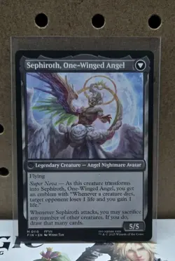 Sephiroth Fabled Soldier/One Winged Angel Final Fantasy Magic the Gathering - Image 2