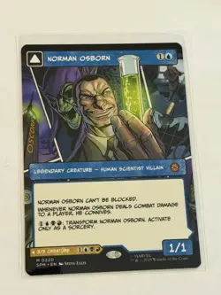 Norman Osborn // Green Goblin Borderless Marvel's Spider-Man 220 - Image 1