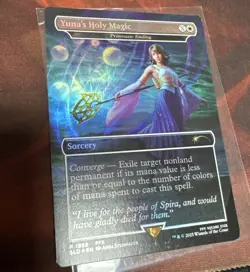 Yuna’s Holy Magic Foil Promo Magic The Gathering Near Mint - Image 3