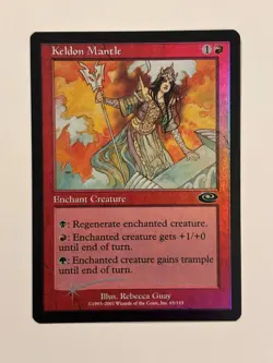 Keldon Mantle FOIL Planeshift Magic the Gathering MTG - Image 1