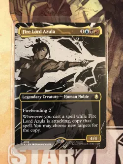 Fire Lord Azula (0313) (Borderless) MTG (TLA) - Image 1