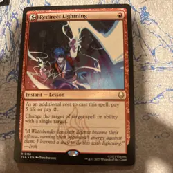 MTG Redirect Lightning, NM-Mint, English Avatar: The Last Airbender - Image 1