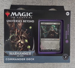 Magic The Gathering Universes Beyond Warhammer 40K Commander Necron Dynasties - Image 1