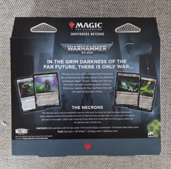Magic The Gathering Universes Beyond Warhammer 40K Commander Necron Dynasties - Image 2