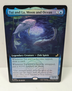 Tui and La, Moon and Ocean 0181 Foil Extended Art - MTG: Avatar The Last Airbend - Image 1