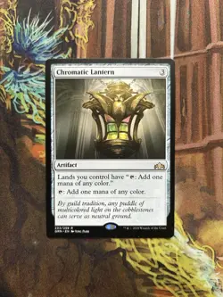 Mint/Near-Mint, English - 1 x MTG Chromatic Lantern Guilds of Ravnica - Image 1