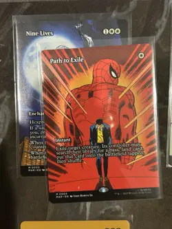 MTG Spider-Man (Borderless) Regular Bonus Sheet Lot of 36 - No Dupes Set - NM/M - Image 3
