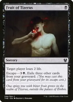 FRUIT OF TIZERUS X 4 N/M- THEROS BEYOND DEATH MAGIC THE GATHERING - Image 1