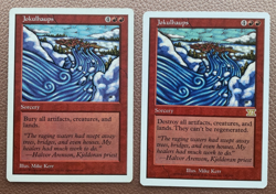 2 X Jokulhaups MTG Magic the gathering - Image 1