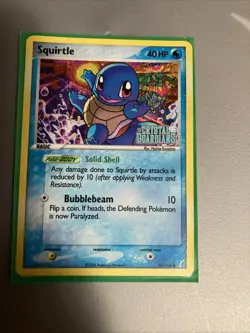 Pokemon Squirtle Crystal Guardians Reverse Holo Stamped 2006 #64/100 - Image 1