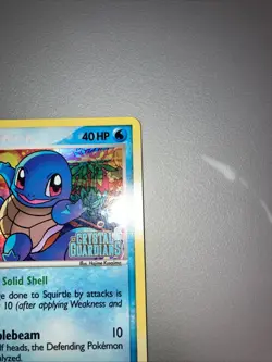 Pokemon Squirtle Crystal Guardians Reverse Holo Stamped 2006 #64/100 - Image 5